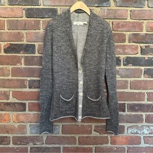 Inhabit | Silk Alpaca Button cardigan Small -34 Chest / 25” Long -27” sleeve